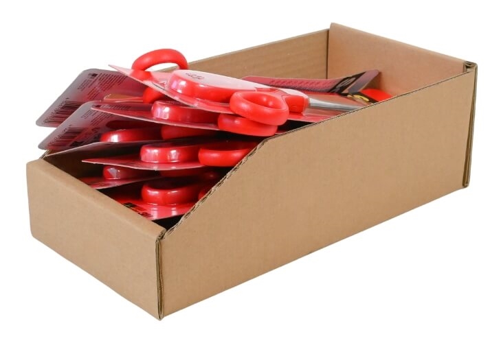Cardboard Storage Bins - 283 x 144 x 96mm Image 3