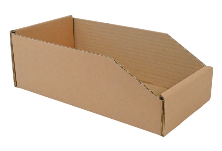 Cardboard Storage Bins - 283 x 144 x 96mm Image 5