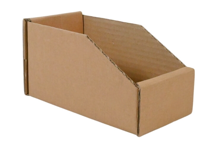 Cardboard Storage Bins - 183 x 94 x 96mm Image 3
