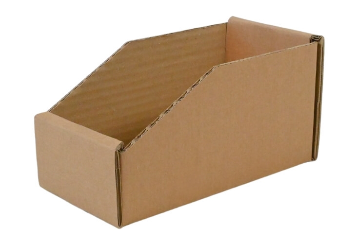 Cardboard Storage Bins - 183 x 94 x 96mm Image 4