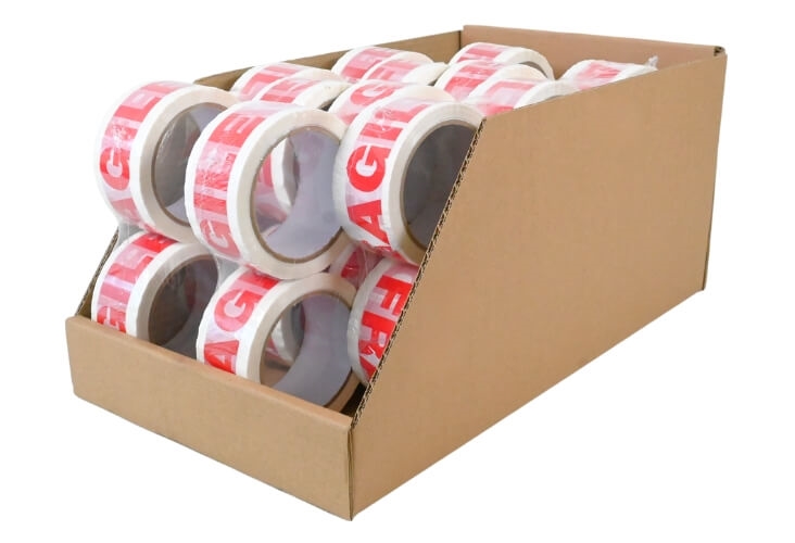 Cardboard Storage Bins - 433 x 244 x 196mm Image 2