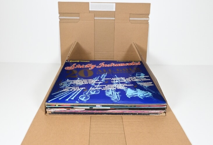 Image of Vinyl Record Mailers - Extra Strong - 320 x 320 x 60mm - 50 Wraps