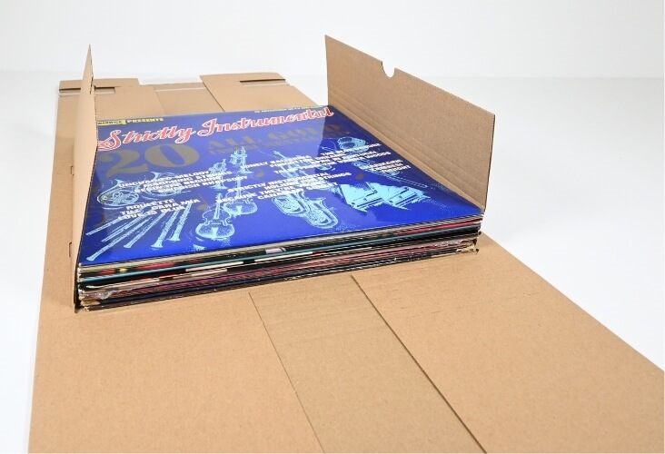 Vinyl Record Mailers - Extra Strong - 320 x 320 x 60mm Image 3