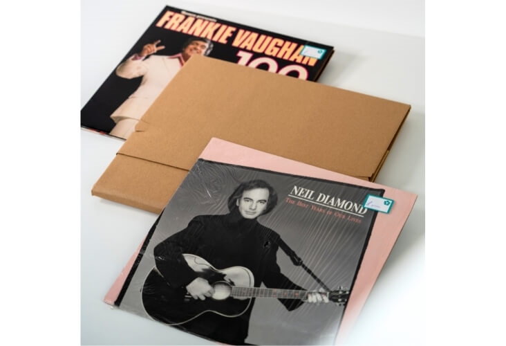 Vinyl Record Mailers - Extra Strong - 320 x 320 x 60mm Image 5