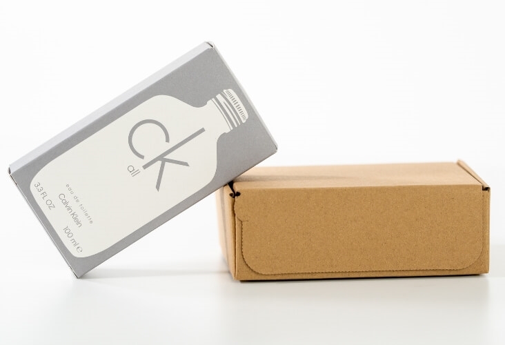 Image of Brown Postal Boxes - 150 x 110 x 50mm - 50 Boxes