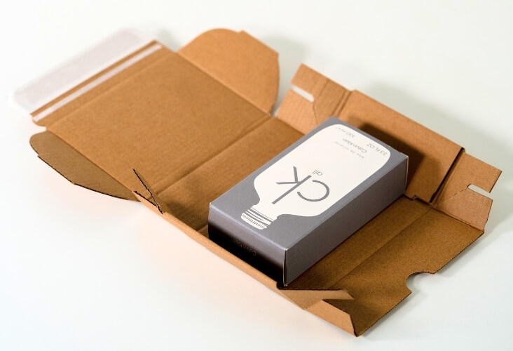 Brown Postal Boxes - 150 x 110 x 50mm Image 2