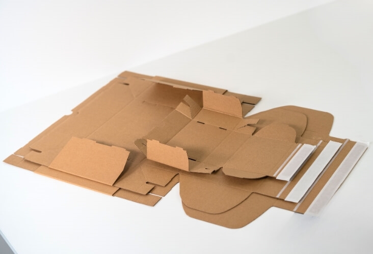 Brown Postal Boxes - 250 x 180 x 100mm Image 4