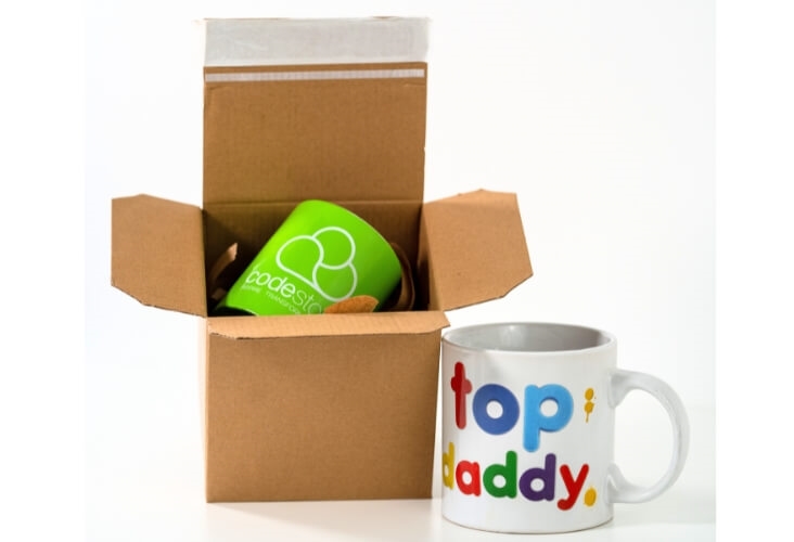 Image of Mug Ecommerce Boxes - 140 x 125 x 140mm - 50 Boxes