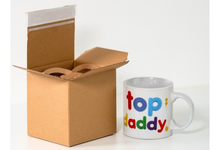 Mug Ecommerce Boxes - 140 x 125 x 140mm Image 2