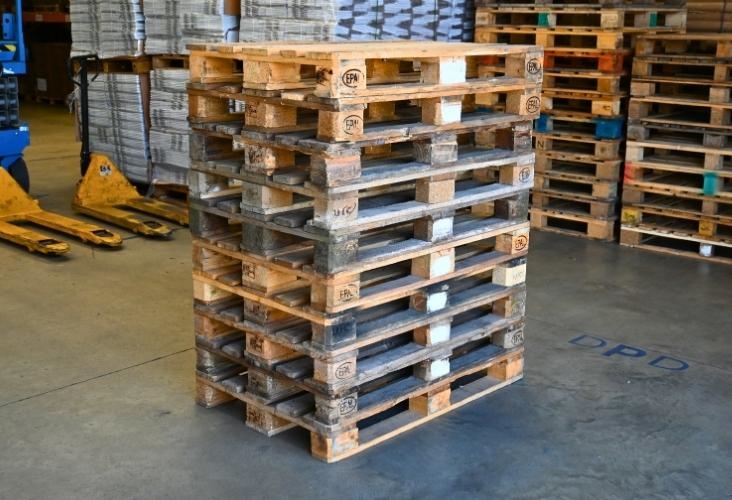 Image of Used Heavy Duty Euro Pallets - 10 Pallets