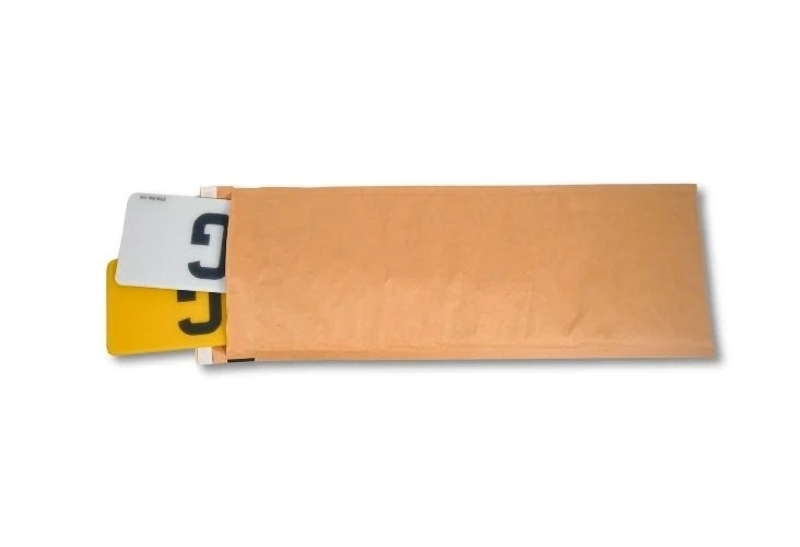 Image of Number Plate Sized Padded Envelopes - 180 x 535mm - 50 Bags
