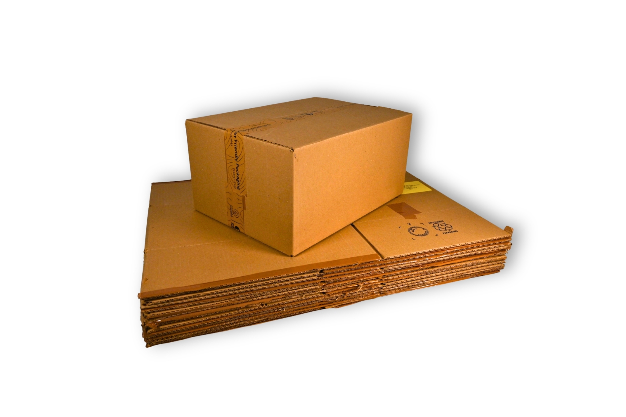 Used Single Wall Boxes - 390 x 280 x 190mm Image 2