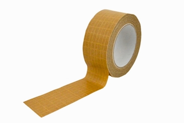 50mm x 25m Self Adhesive Reinforced Kraft Paper Tape - 6 Rolls Image 2