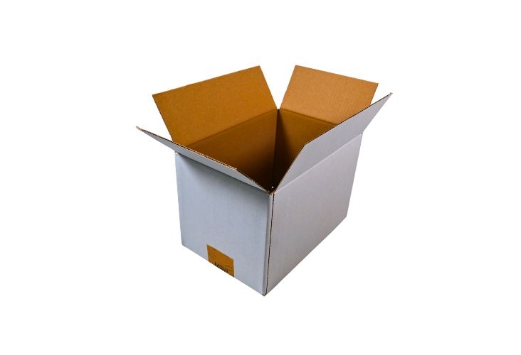 Image of Single Wall Boxes - White - 229 x 152 x 152mm - 25 Boxes