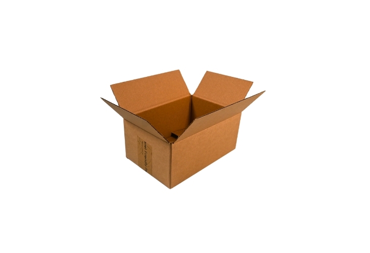 Image of Single Wall Cardboard Boxes - 229 x 152 x 102mm - 30 Boxes