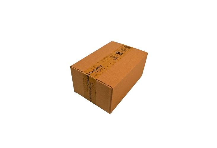 Single Wall Cardboard Boxes - 229 x 152 x 102mm Image 2
