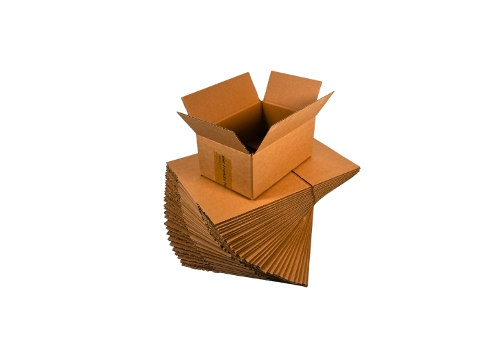 Single Wall Cardboard Boxes - 229 x 152 x 102mm Image 3