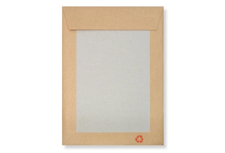 324 x 229mm - A4/C4 Do Not Bend Envelopes - Manilla Printed Image 2