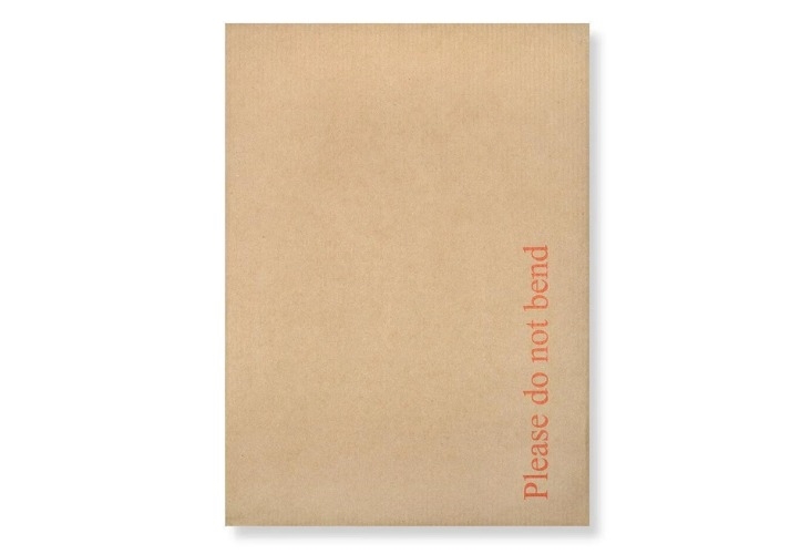 238 x 163mm Board Backed Envelopes - Manilla Printed