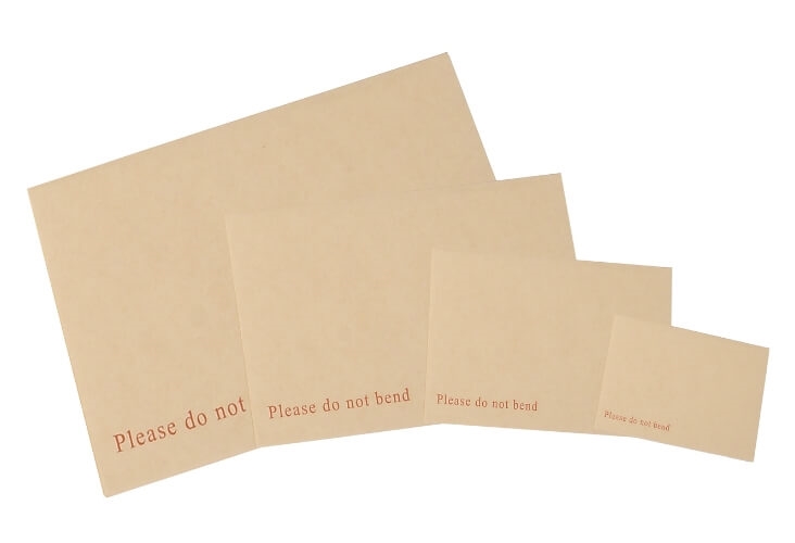 241 x 178mm Do Not Bend Envelopes - Manilla Printed Image 4