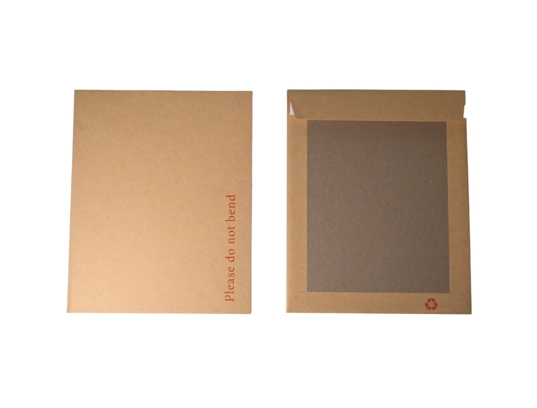 267 x 216mm Do Not Bend Envelopes - Manilla Printed Image 3