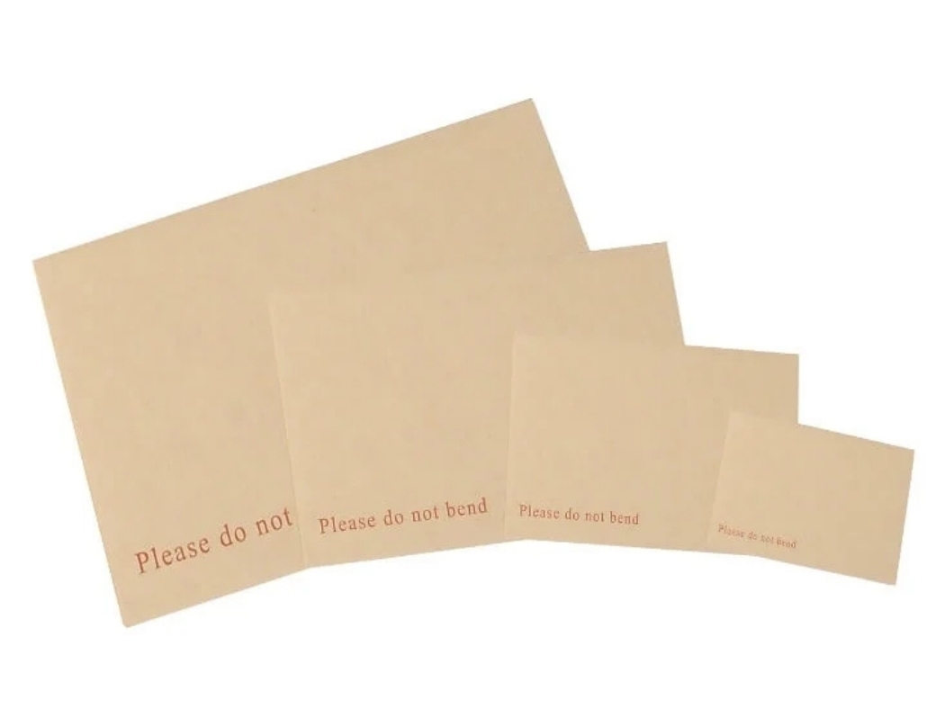 267 x 216mm Do Not Bend Envelopes - Manilla Printed Image 7