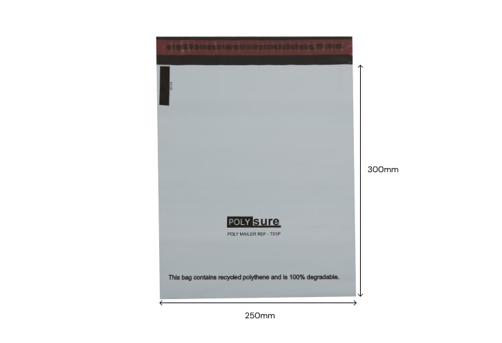 Recycled Polysure Poly Mailer - 250 x 300mm