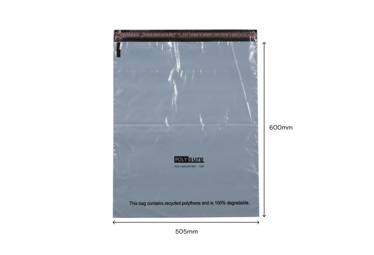 Recycled Polysure Poly Mailer - 505 x 600mm