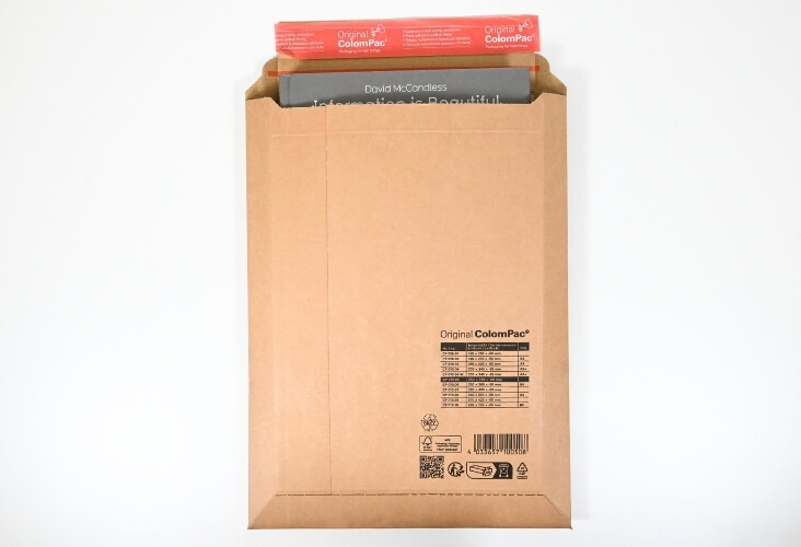 Image of 250 x 340mm - CP 010.05 ColomPac Corrugated Envelopes - 100 Envelopes