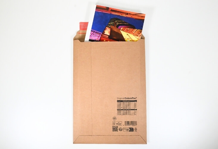 Image of 250 x 360mm - CP 010.06 ColomPac Corrugated Envelopes - 100 Envelopes