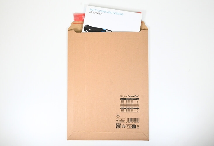 Image of 290 x 400mm - CP 010.07 ColomPac Corrugated Envelopes - 100 Envelopes