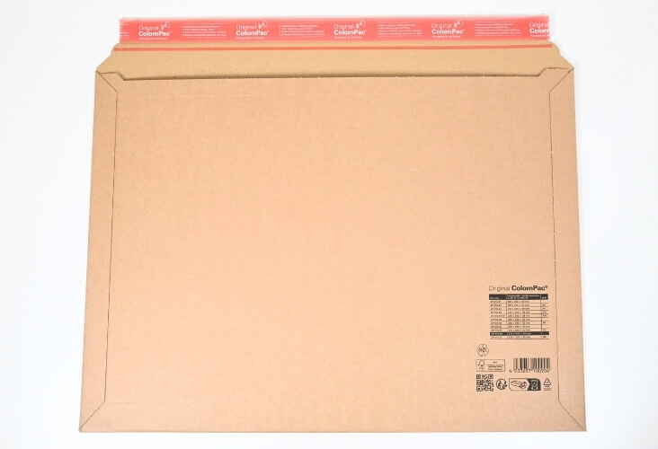 Image of 570 x 420mm - CP 010.09 ColomPac Corrugated Envelopes - 50 Envelopes