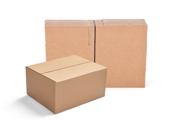 Single Wall Cardboard Boxes - 330 x 254 x 178mm - 4