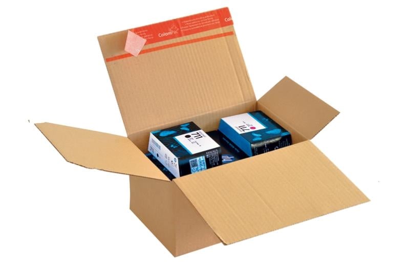 230 x 160 x 125mm - CP 151.118 ColomPac Instant Bottom Boxes - Climate Neutral Postal Boxes