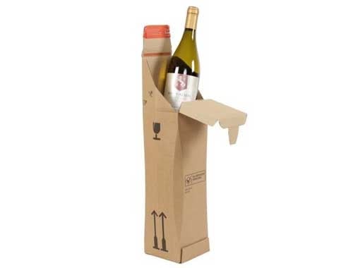 305 x 74 x 74mm - CP 181.101 ColomPac Climate Neutral Wine Bottle Boxes image