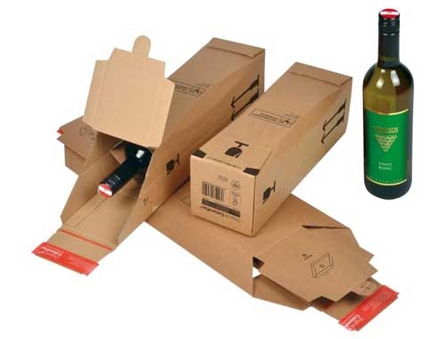 305 x 74 x 74mm - CP 181.101 ColomPac Climate Neutral Wine Bottle Boxes - 5