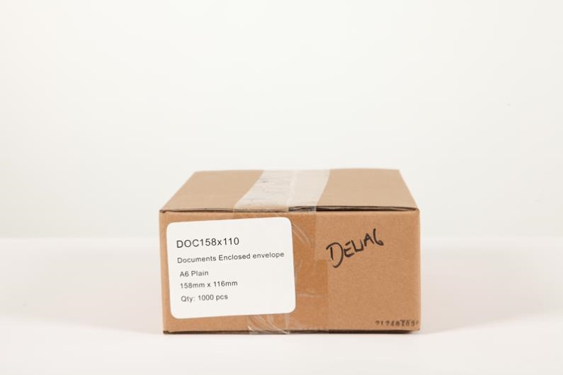 A6/C6 Document Enclosed Wallets - Clear Image 2