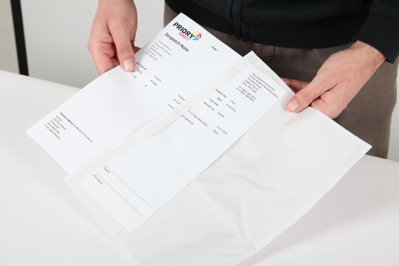 A6/C6 Document Enclosed Wallets - Clear Image 3