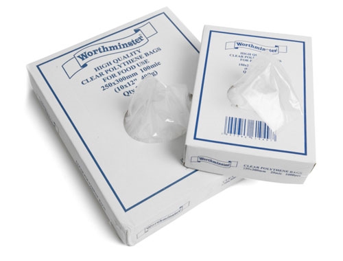 Heavy Duty Polythene Bags - Clear - 102x152mm Image 2