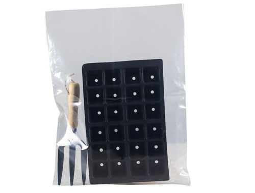 heavy duty clear polythene bags