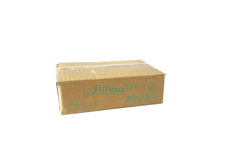 Polythene Grip Seal Bags - Clear - 37x62mm - 2