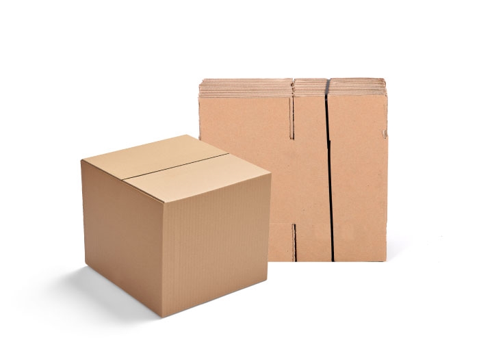 Image of Single Wall Cardboard Boxes - 152 x 152 x 152mm - 25 Boxes