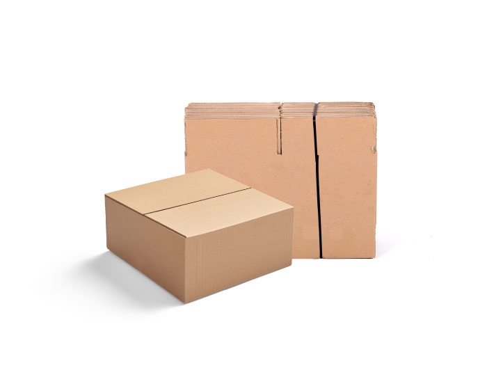 Single Wall Cardboard Boxes - 241 x 241 x 114mm Image 3