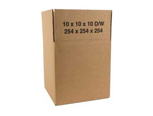 254 x 254 x 254mm Double Wall Cardboard Boxes - 2