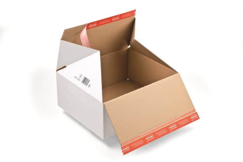 389 x 324 x 160mm - CP 155.356 - ColomPac Instant Bottom Cardboard Boxes Image 2