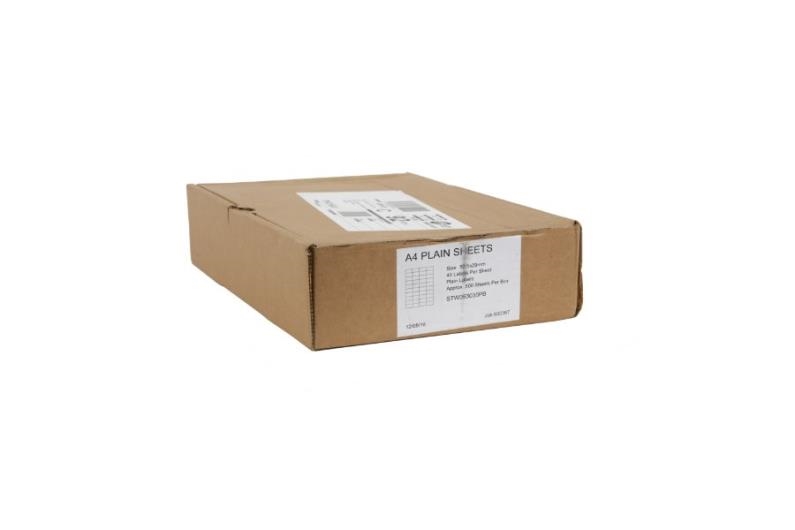 Printer Labels - 40 Per Sheet - Round Corners Image 3