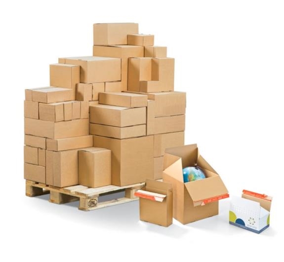 294 x 287 x 94mm - CP 154.301030 - ColomPac Euroboxes - Climate Neutral Postal Boxes Image 2