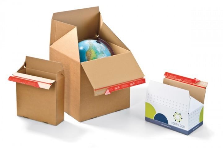 394 x 194 x 87mm - CP 154.402010 - ColomPac Euroboxes - Climate Neutral Postal Boxes Image 3