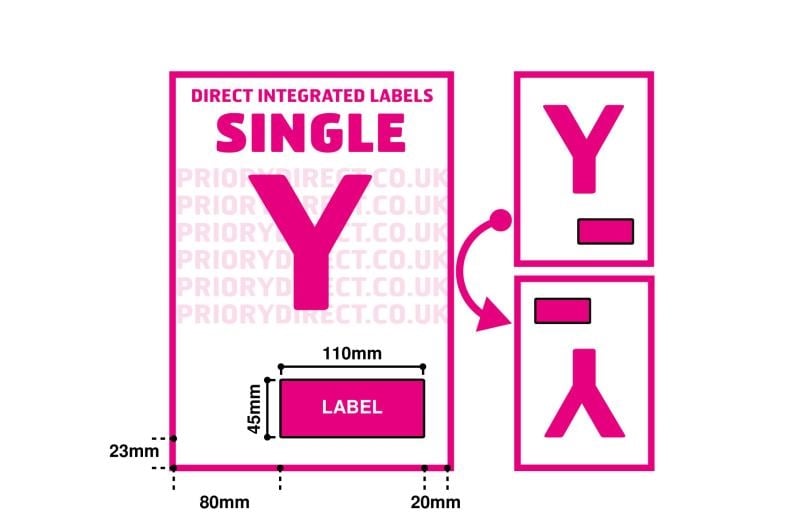 Single Integrated Label - Single Y