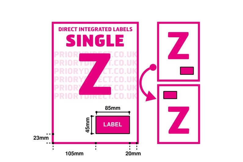 Single Integrated Label - Style Z